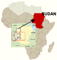 Sudan and the Darfur region of Sudan. Map from USAID site